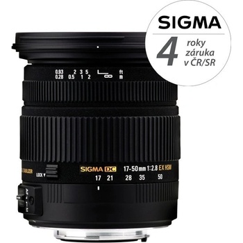 SIGMA 17-50mm f/2.8 EX DC OS HSM Sony