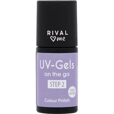 RIVAL Loves Me Lak na nehty UV gel 11 lavender lullaby