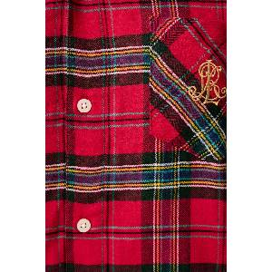 Lauren Ralph Lauren пижама тип риза дамска с памук (ILN32551)