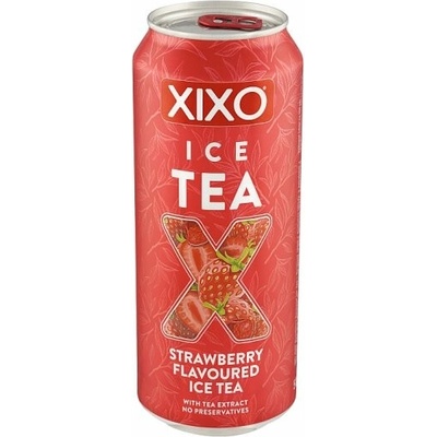 Xixo Ice Tea nesýtený nápoj s príchuťou jahody 0,5 l
