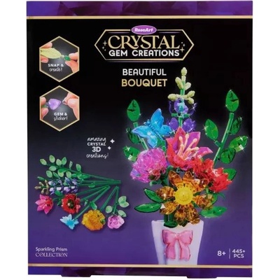 CRA-Z-ART Направи си сам: 3d букет от цветя - с кристали (53484)