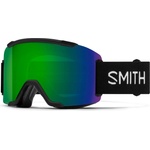 SMITH Ски маска Smith Squad2 1CP Mirror S3 + Yellow Ski goggles - Black / CP Sun Green Mirror (417-5853-0111)