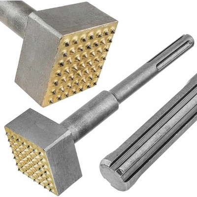 ŠPIČATÝ ZUB ŠIROKÝ SDS MAX SEKÁČ 60 X 240 MM PRO VYROVNÁVÁNÍ BETONU
