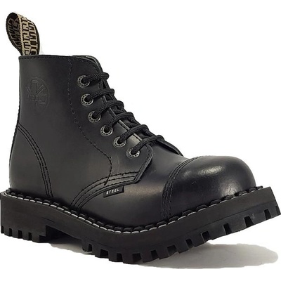 Steel 6dierkové čierne