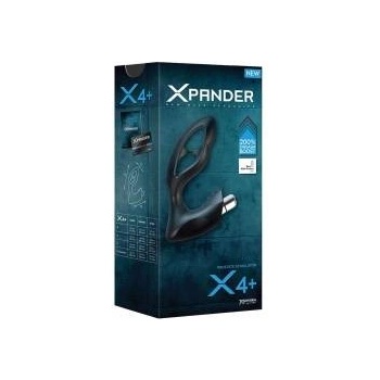 JOYDIVISION Масажор за Простата Xpander X4 Silicone Noir Joydivision X 4+ (9, 5 cm) Черен