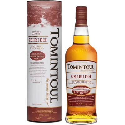TOMINTOUL Seiridh Oloroso Sherry Cask Finish - малцово шотландско уиски 700ml