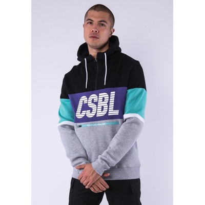 Cayler & Sons WCWW Half zip Hoody grey Heather/black