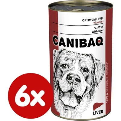Canibaq Classic hovädzie 6 x 1250 g