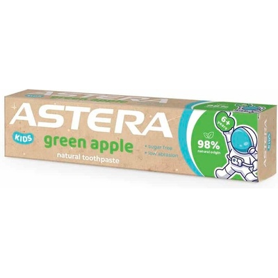 ASTERA Паста за зъби astera natural kids ЯБЪЛКА 0+ 50мл (a-2010-000683_7)