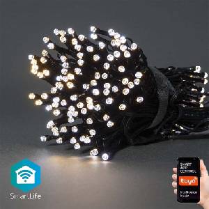 Nedis WIFILX02W100- LED гирлянда 100xLED/8 режима 15m IP65 Wi-Fi Tuya (NE0498)