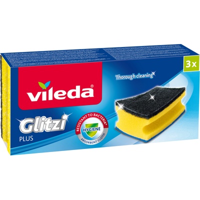 Vileda ГЪБА ДОМАКИНСКА vileda glitzi 3бр (03644)