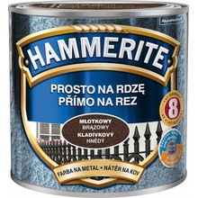 Hammerite přímo na rez, 0,70L, kladívkový hnědý