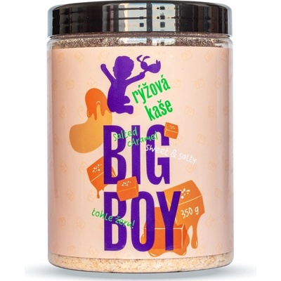 BIG BOY Ryžová kaša Sweet & Salty s príchuťou slaného karamelu 350g