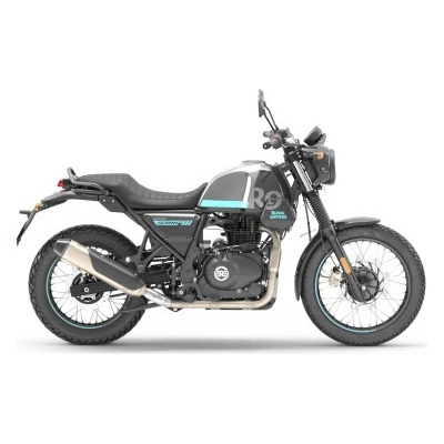 Royal Enfield Scram 411 Silver Spirit