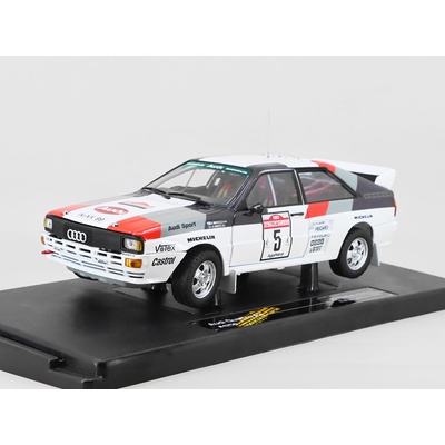 Sun Star Audi Quattro A2 5 Rallye Sanremo 1983 Mikkola / Hertz 1:18