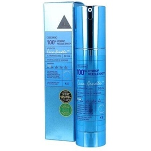 VT Cosmetics Интензивен корейски хидратиращ серум за лице, VT Cosmetics Hydrop Reedle Shot 100hL Moisturizing Face Serum Booster with Hyaluronic Acid & Centella Asiatica 50ml