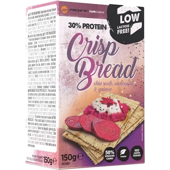 Forpro 30% Protein Crisp Bread Chia seeds, Amaranth, Quinoa 150 g