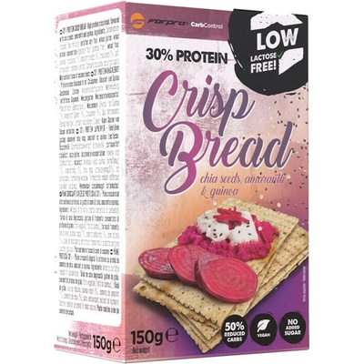 Forpro 30% Protein Crisp Bread Chia seeds, Amaranth, Quinoa 150 g