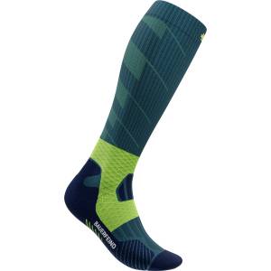 Bauerfeind Sports Дамски чорапи за бягане Bauerfeind Sports Women's Trail Run Compression Socks Running socks - Midnight Teal - размер 39-42 (201-8092-0116)