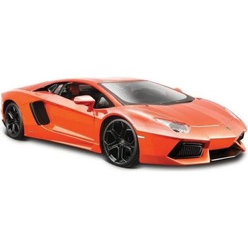Maisto - Lamborghini Aventador Coupé, метален оранжев, 1: 24