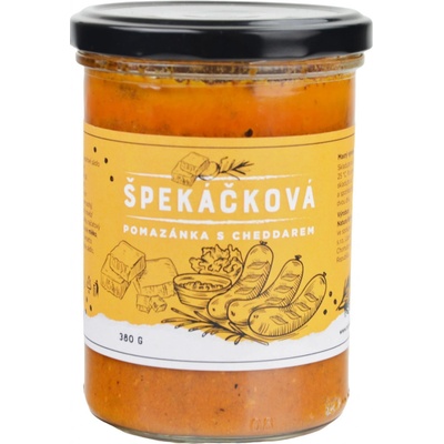 Natura Bohemica Špekáčková pomazánka s cheddarem 380 g – Sleviste.cz