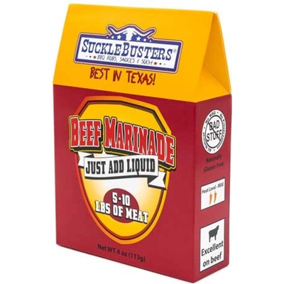 Suckle Busters BBQ koření Beef Marinade 113 g – Zboží Dáma