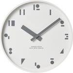 Lemnos Стенен часовник m, s, s. бял (syo21-04 wh)