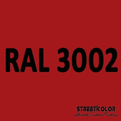 RAL 3002 uretánová auto farba lesklá alebo matná 1 liter + tužidlo + riedidlo