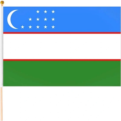 Uzbekistan vlajka malá