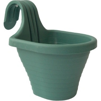 Саксия за закачване КАМЕЛИЯ 20Х27Х25СМ 3Л ЗЕЛЕНО (tom3-02103)