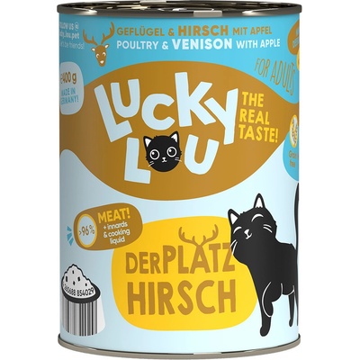 Lucky Lou Adult drůbeží a jelení 6 x 400 g