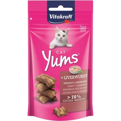 Vitakraft Cat Yums s jaternicou pre mačky 40 g
