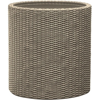 KETER Kvetináč Cylinder Planter L Cappuccino