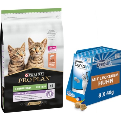 Pro Plan Sterilised Kitten s lososom 10 kg