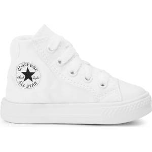 Converse Маратонки Converse Kids' Canvas High-Top Trainers - White - sportihobi - 111,46 лв
