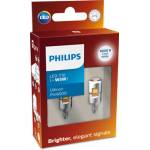 Philips Крушка, LED, светлини купе PHILIPS W5W, 24V, 1W, 6000K, 110lm, 2 бр