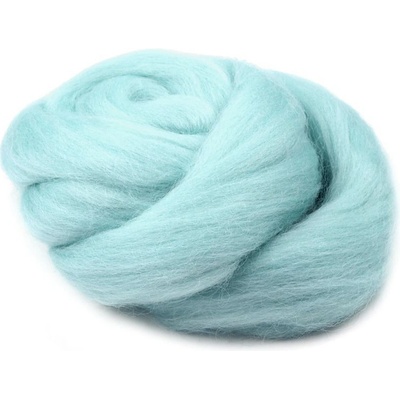 InBIO Vlna na plstění / ovčí rouno česané, 730340/17 20g, světle tyrkysová