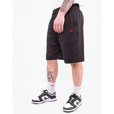New Era kraťasy Mesh shorts Branded Black Red