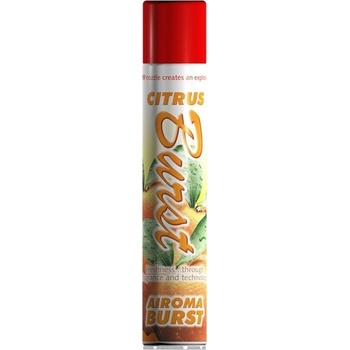 Airoma Burst interiérový osviežovač vzduchu sprej, citrusová vôňa 750 ml