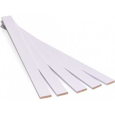 Metrie Metrie, Dřevěné lamely na tvoření bílé, 3,2 x 16 x 250 mm, 25 ks – Zbozi.Blesk.cz