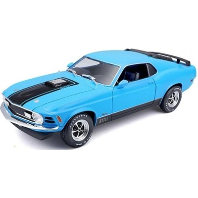 Maisto - 1970 Ford Mustang Mach 1, син, 1: 18