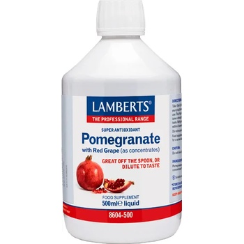 LAMBERTS Хранителна добавка концентрат Нар, Lamberts Liquid Pomegranate Concentrate 500ml