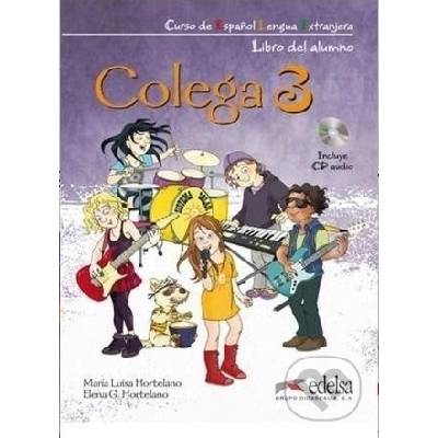 Hortelano N. L. - Colega 3 Alumno + Ejercicios + CD Audio - pack