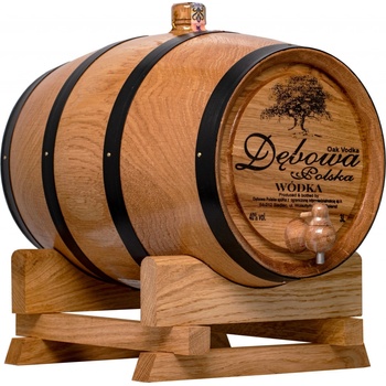 Dębowa 40% 3 l (darčekové balenie súdok)