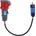 SECTRON Редуктор SECTRON CEE 5pin 16A - CZ SCHUKO 16A 230V 0, 4m (EL-CEE5-CZSH-16-16A)