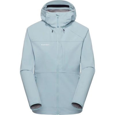Mammut Дамско софтшел яке Mammut Women's Ultimate Comfort Softshell Hooded Jacket Softshell jacket - Nebla (103-2751-0414)