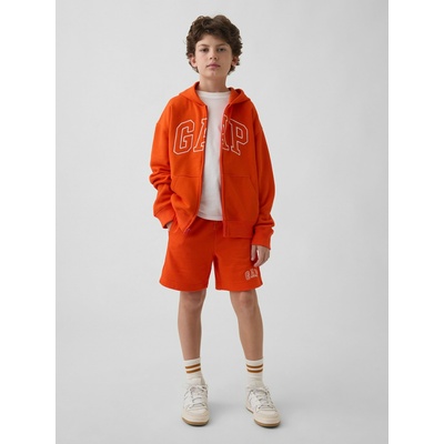 GAP Детски къси панталони с лого French Terry GAP GAP | Oranzhev | Момчешки | XS