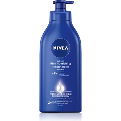 Nivea Body Milk подхранващ лосион за тяло 625ml
