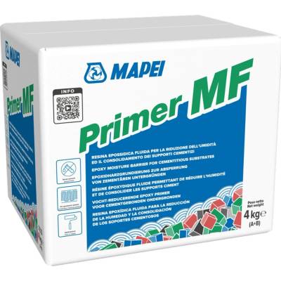 MAPEI Primer MF dvousložkový epoxidový penetrační nátěr bez rozpouštědel 4 kg (složka A 3 kg + složka B 1 kg)