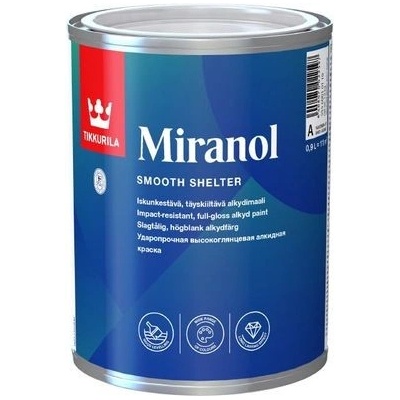 Tikkurila MIRANOL Tixotropná alkydová farba lesklá 0,9L